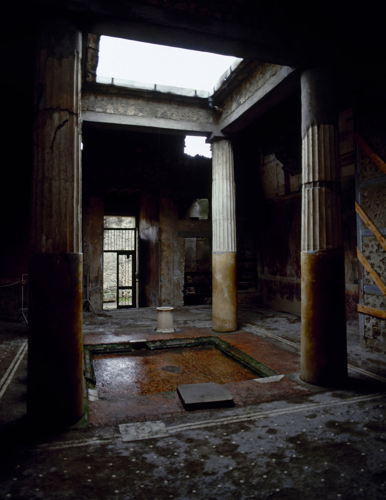 The House of the Ceii, 2nd century BCE, Pompeii, Italy.