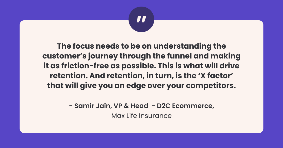 Samir Jain, ​​VP & Head  - D2C E-Commerce, Max Life Insurance
